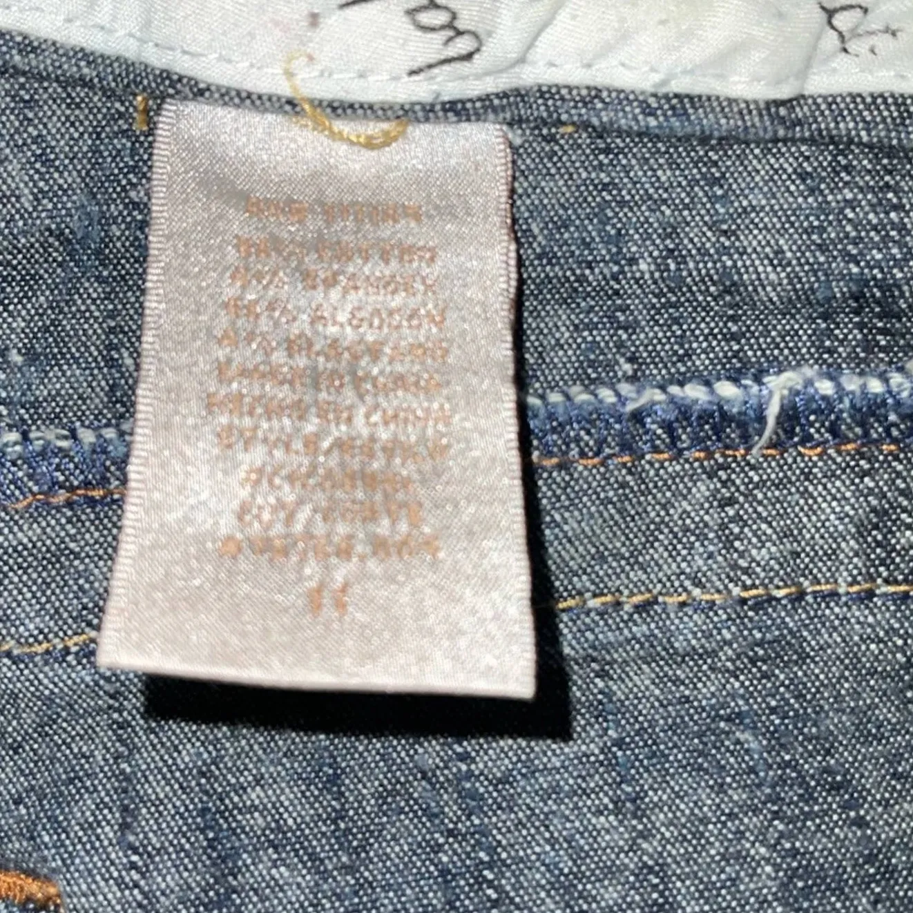 Baby Phat Distressed 5 Pocket Ankle Snap Denim Jean 11(Juniors) Y2K Retro Bling - Image 13