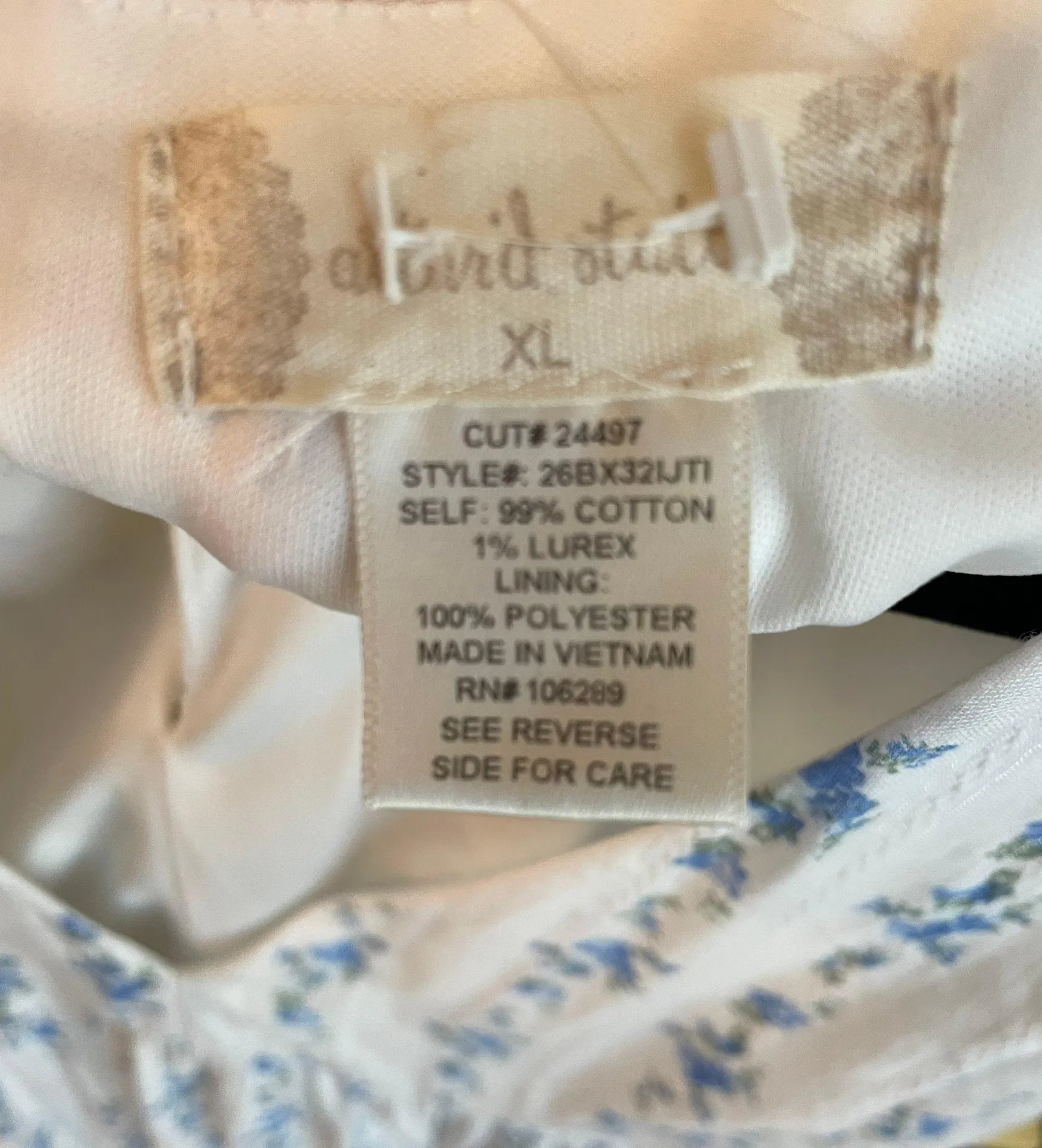 Blue And White Dress - Image 2