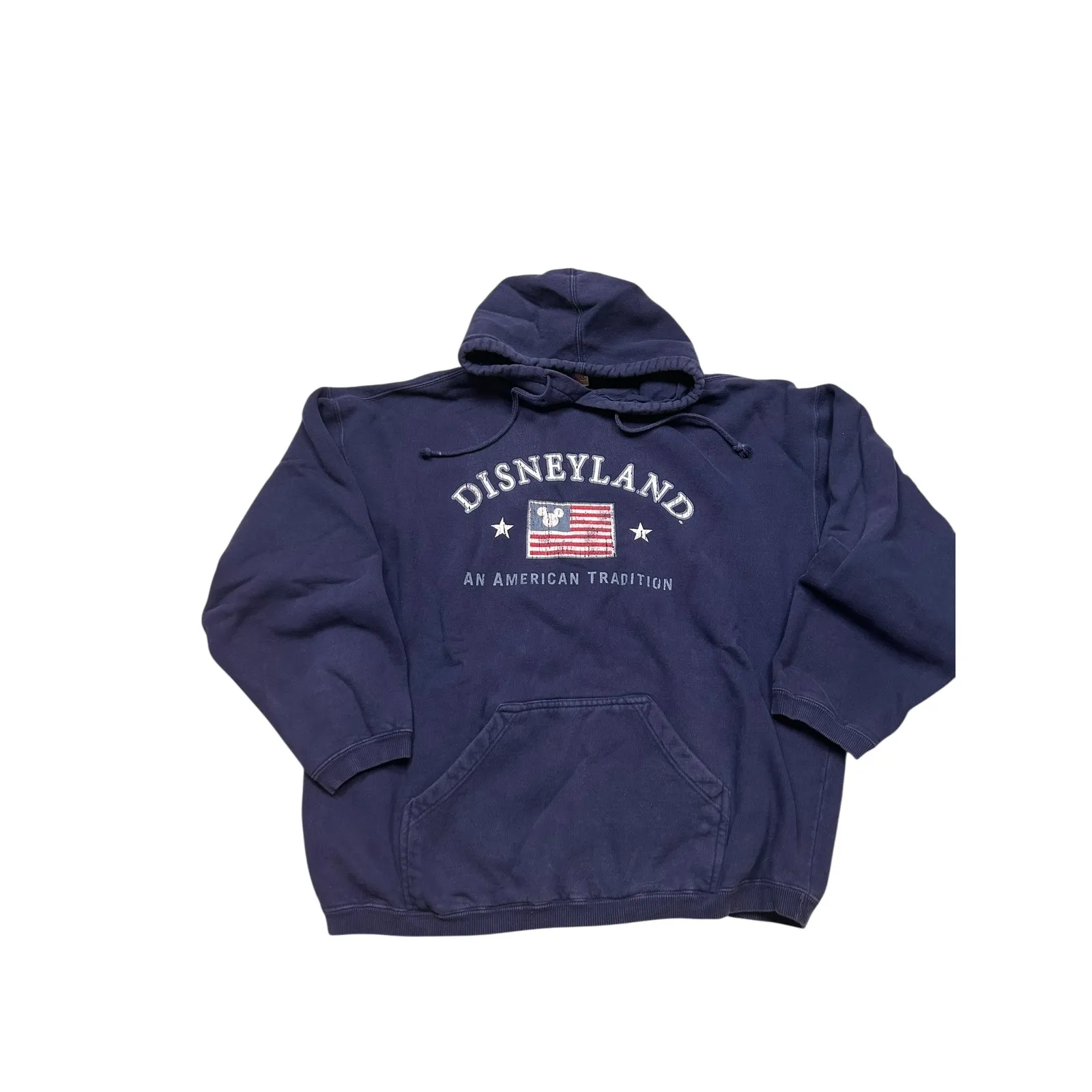 VTG Disneyland‎ Resort Navy blue hooded sweatshirt - Image 2