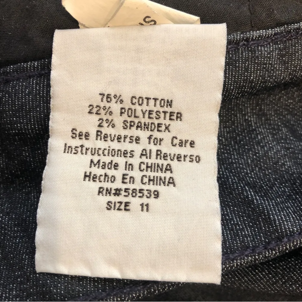 Underground Soul Bermuda Stretch Denim Blue Jean Long Shorts Mid Rise Juniors 11 Size undefined - Image 8