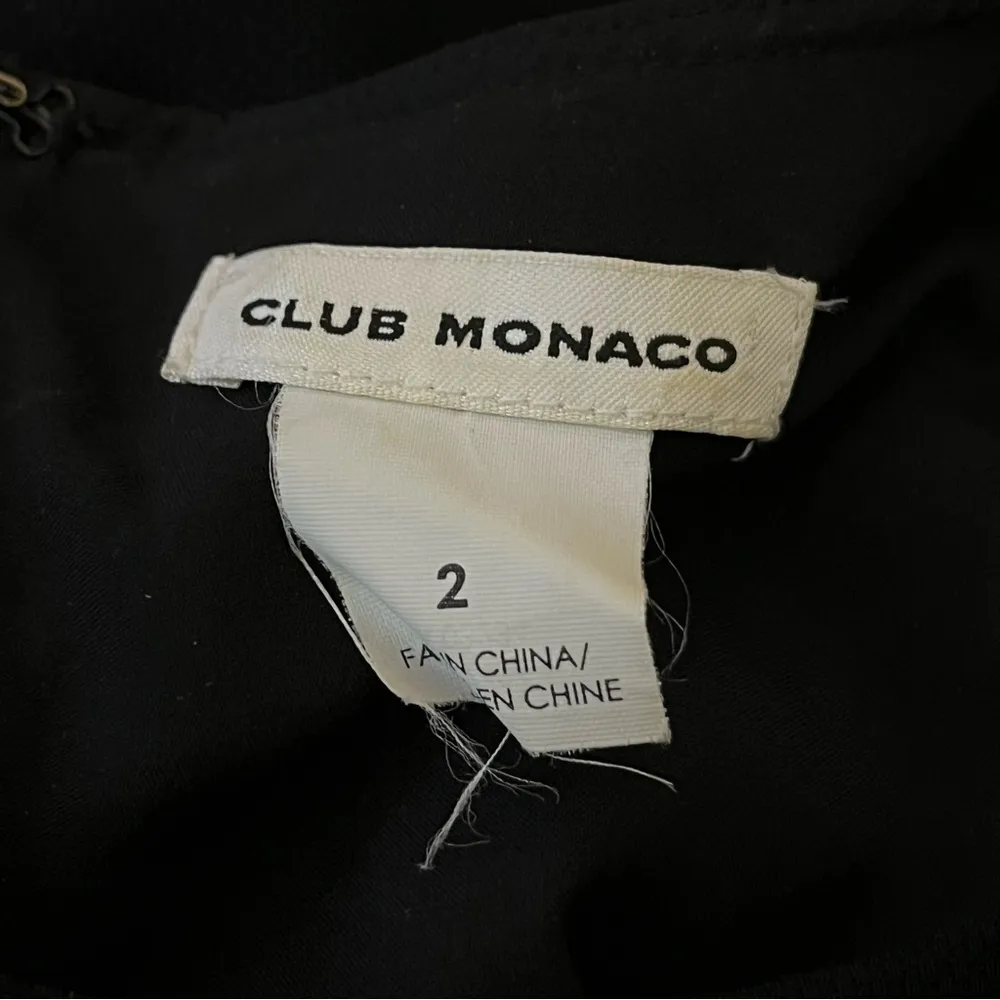 Club Monaco Belted Sleeveless Romper Black 2 Minimalist Chic - Image 3