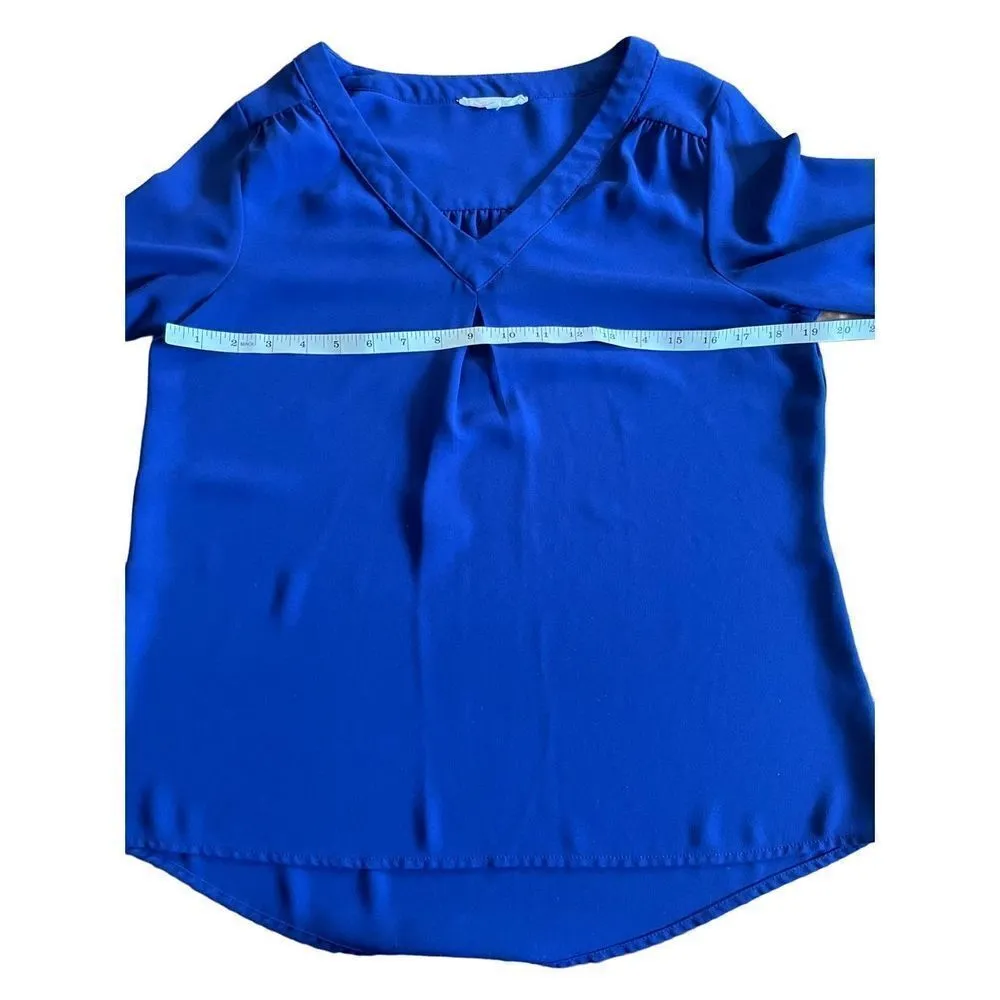 41 Hawthorn blue blouse size small Blue - Image 4