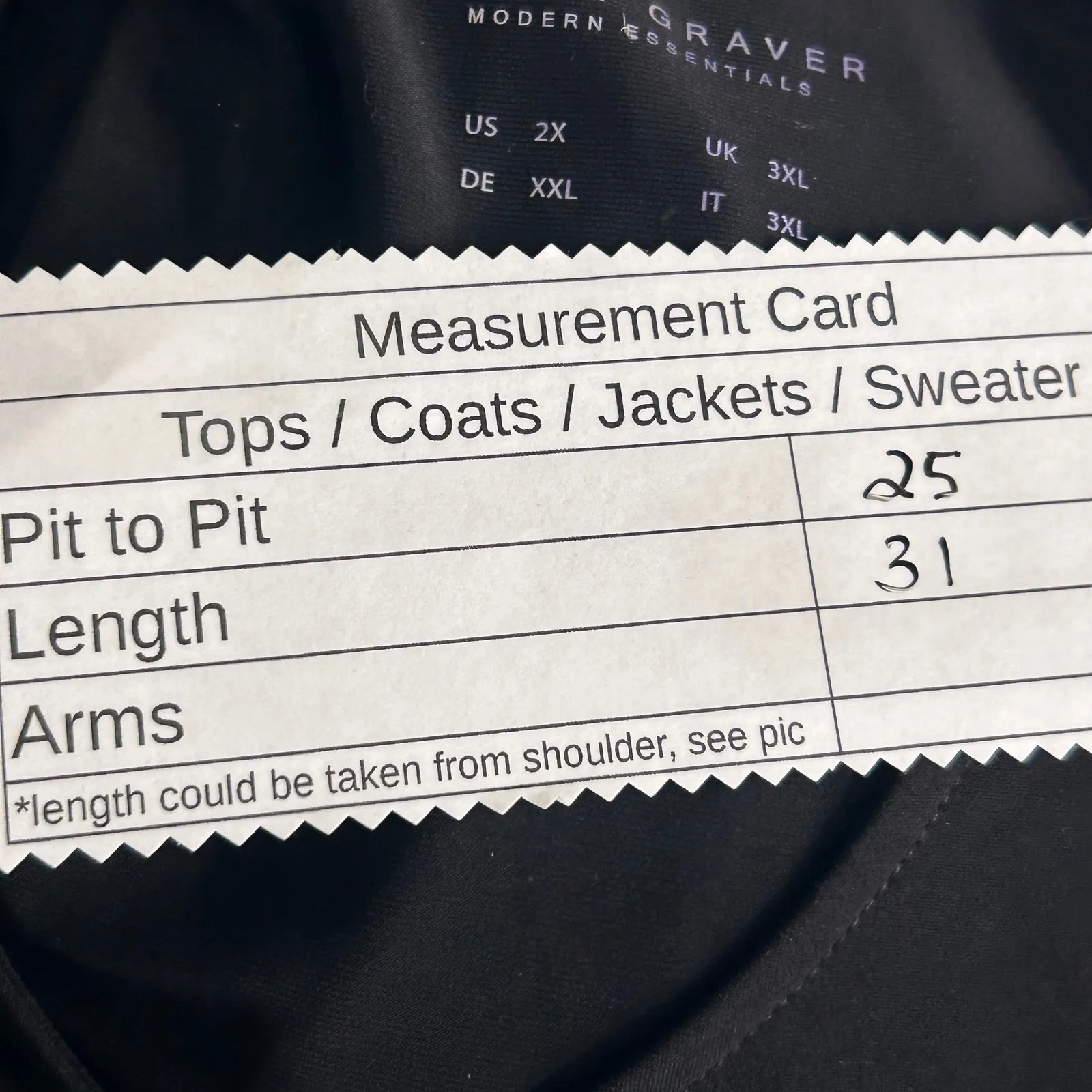 Susan Graver Slinky Knit Top 2x Black - Image 7