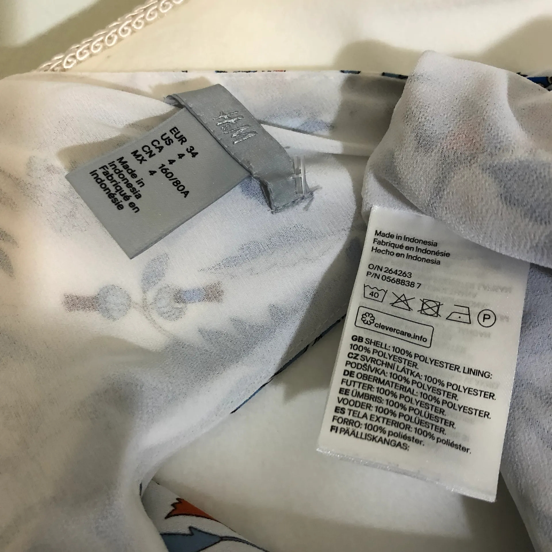 Orange Blue Pleated Shift Dress Floral Paisley Jacquard Mini Cutout Tie Back - Image 7