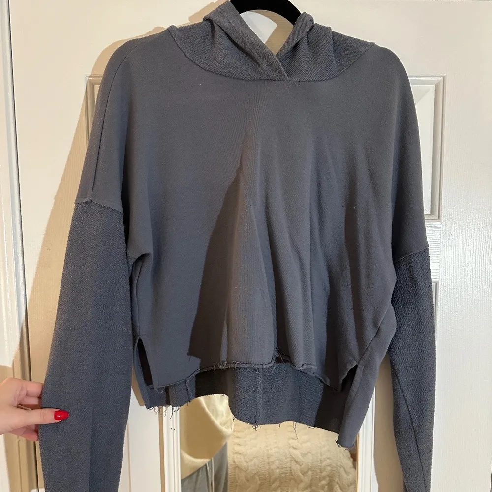 Forever 21 Blue Hoodie Shirt - Image 2