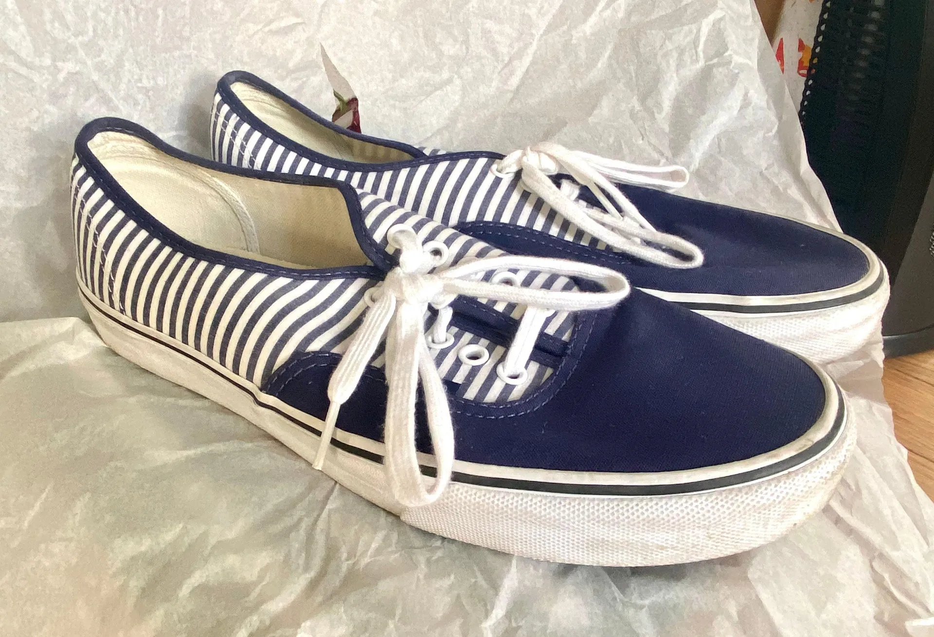 Vans And JCrew Collab Sneakers - Image 3