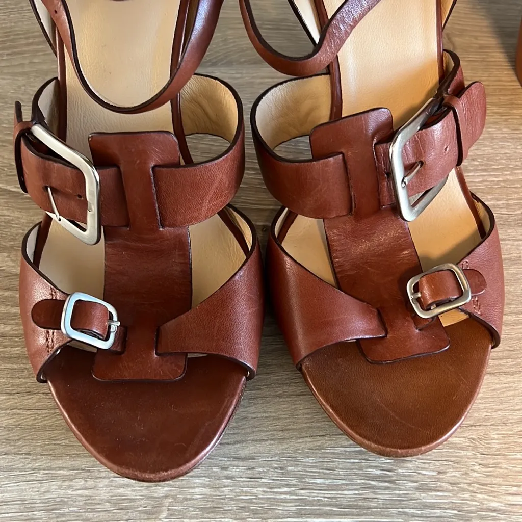 Cole Haan Gia Sandal Leather Heel, 8.5 - Image 3