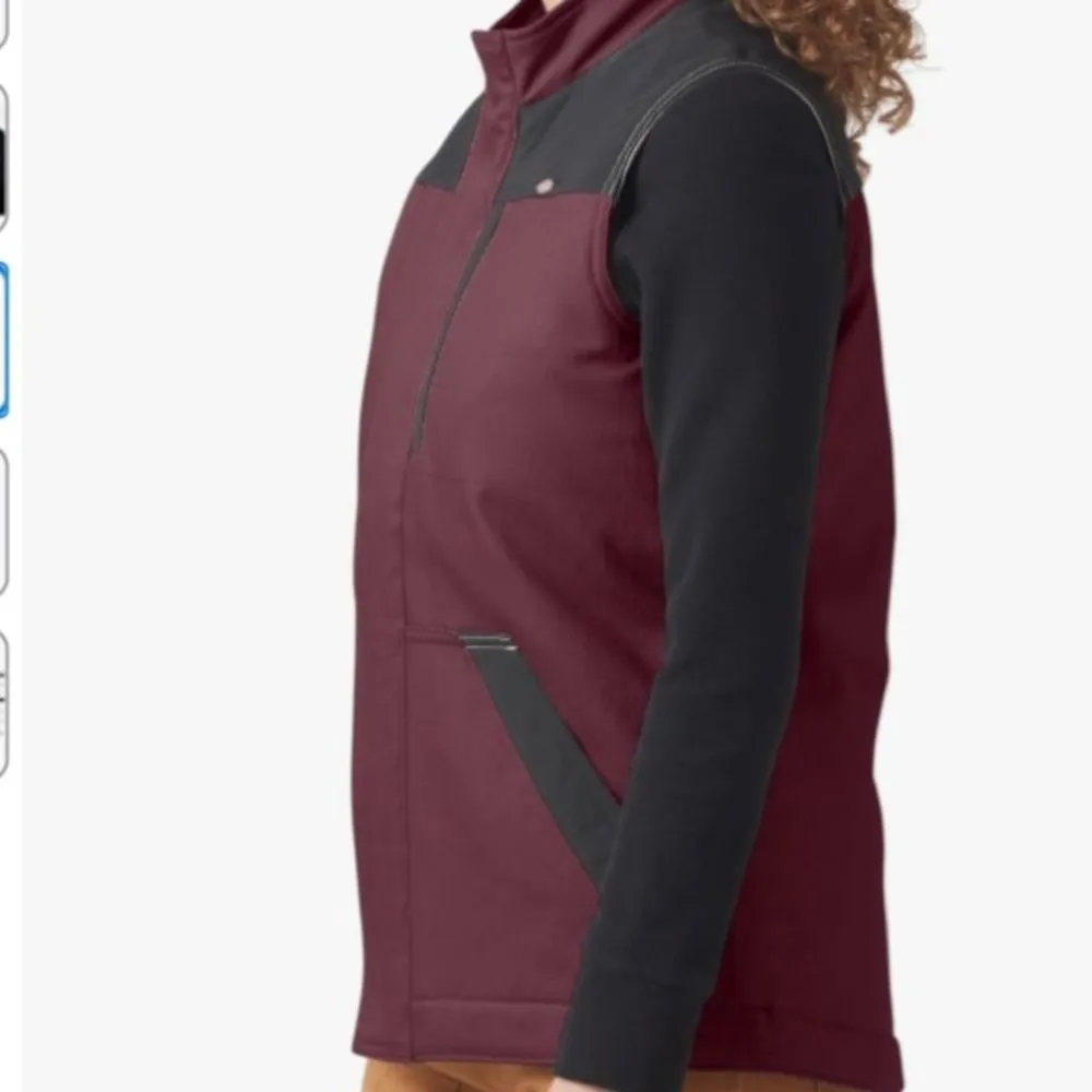 Dickies Womens DuraTech REPEL Pro Renegade Vest, Burgandy, Small, NWT - Image 3