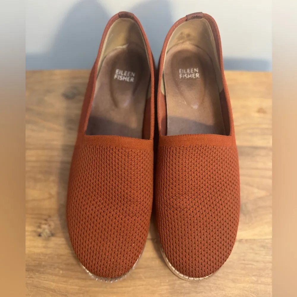 Eileen Fisher Demi Knit Flat Shoes - Image 5