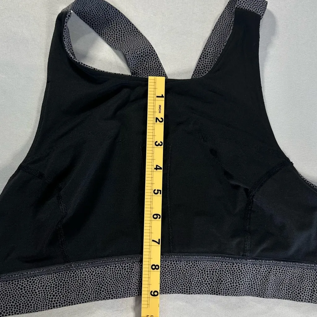 Lululemon • Fast & Free Sports Bra In Dusky Lavender Black Polka Dots Size XS - Image 8