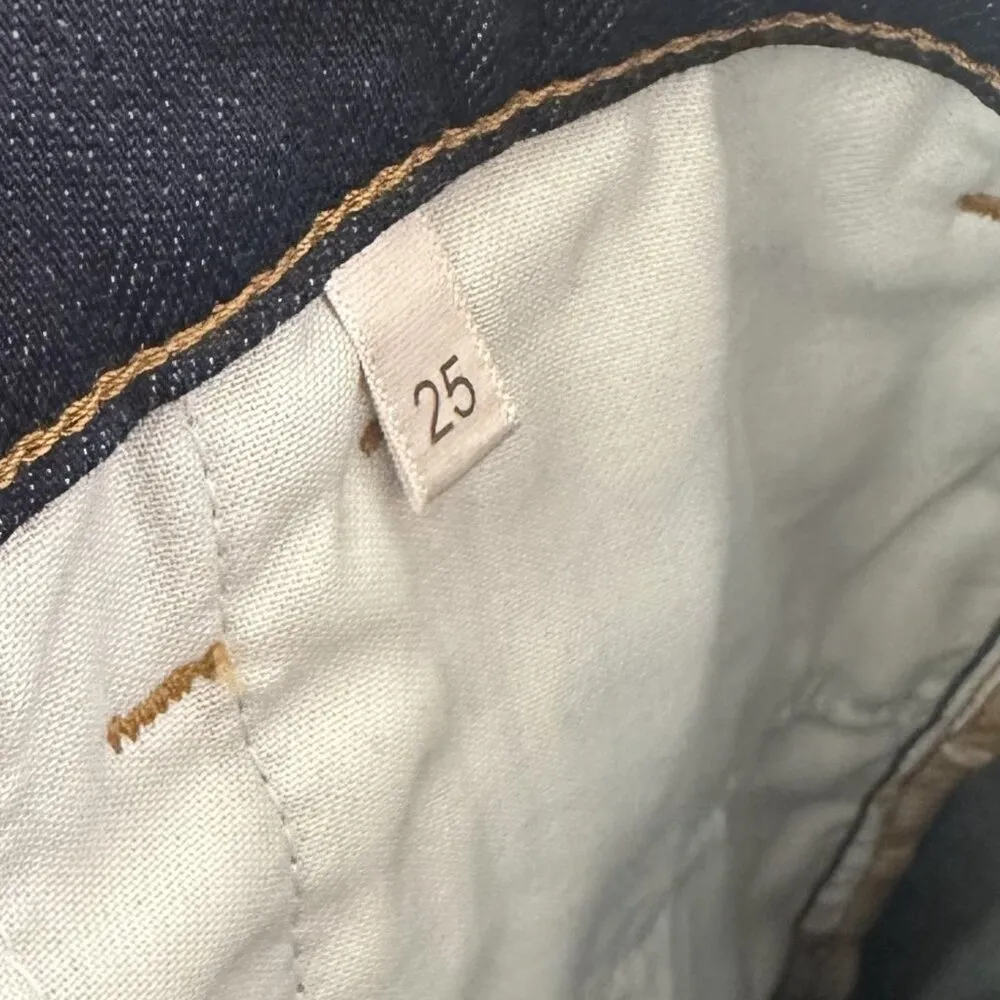 NWT L'AGENCE El Matador French Slim Raw Hem Jeans in Phoenix - Size 25 - Image 4