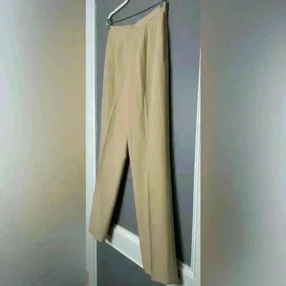 Kasper  Women's Cream Dress Pants (223) - Image 4
