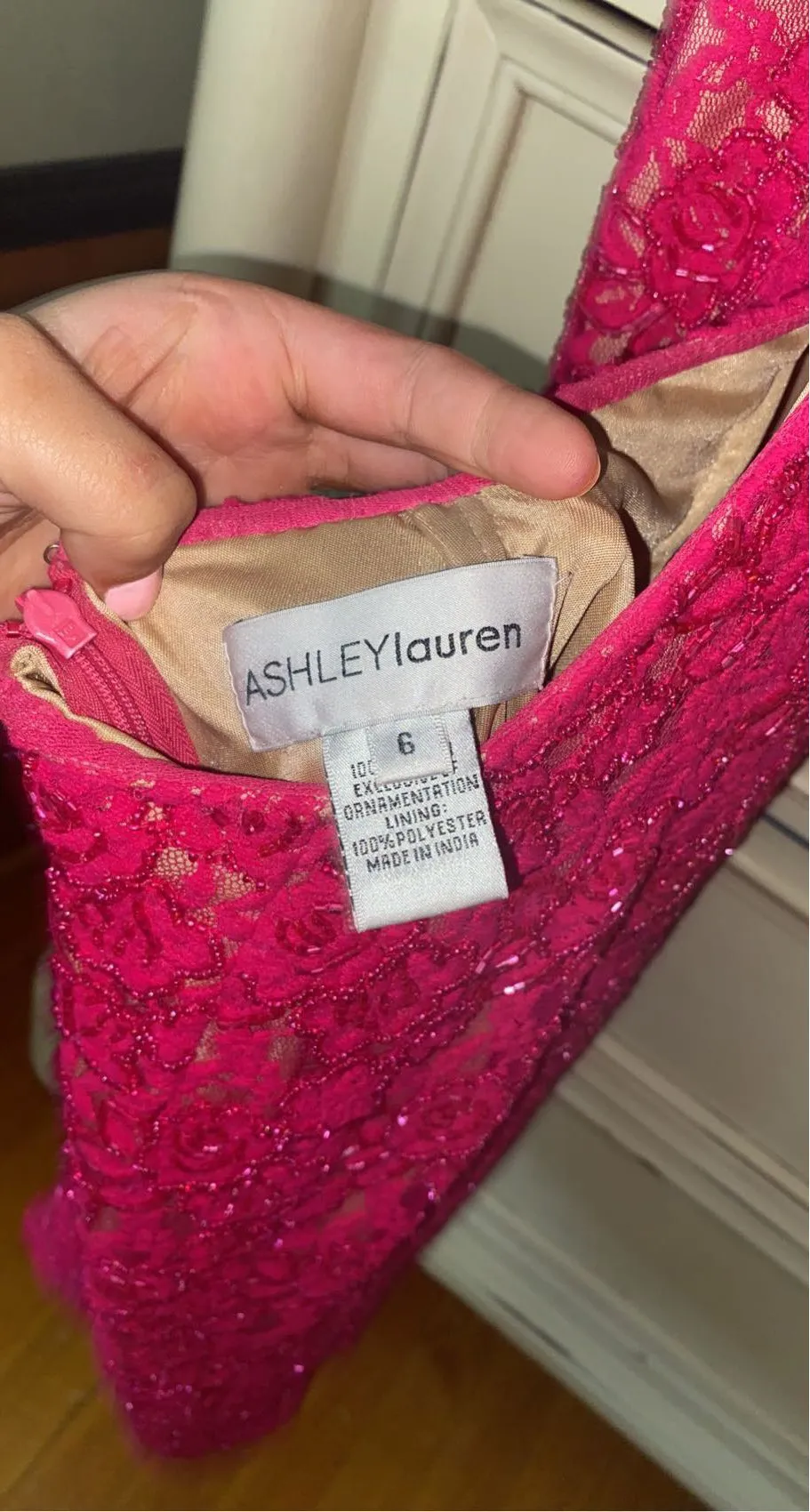 Ashley lauren Hot Pink Homecoming / Prom  Dress - Image 5