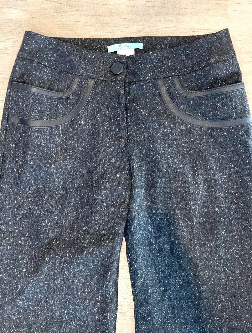 NWOT  charcoal gray wool blend pants. Sz 6 - Image 4