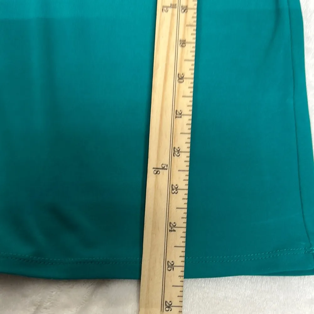 Calvin Klein  Teal Sleeveless Blouse - Image 7