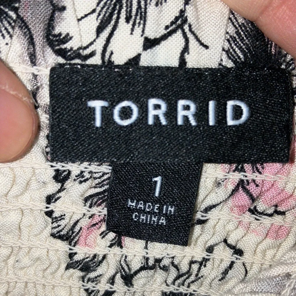 Torrid Smocked Bodice Sundress, Size 1 - Image 6