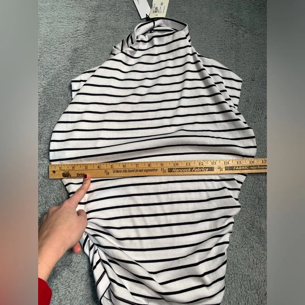 Michael Stars NWT  Evereve amara Striped Top small - Image 9