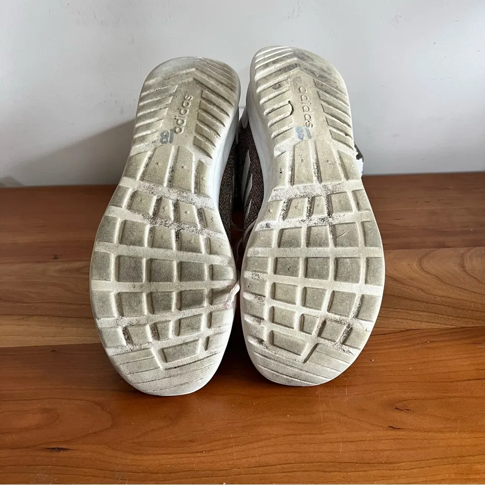 Adidas Shoes Womens 7.5 Neo Cloudfoam QT Racer Sneakers AH2546 Pink Mesh Lace Up - Image 8