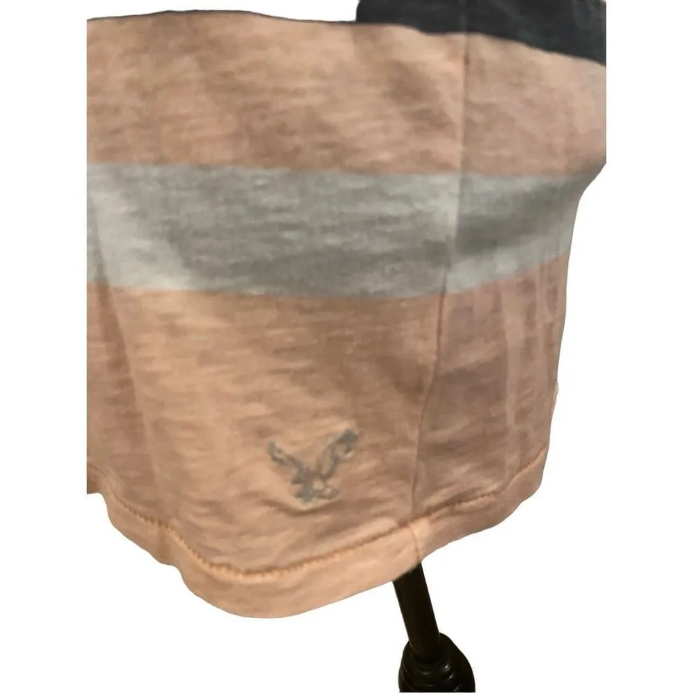 American Eagle Oversized Athletic Fit V Neck T Shirt - Image 6