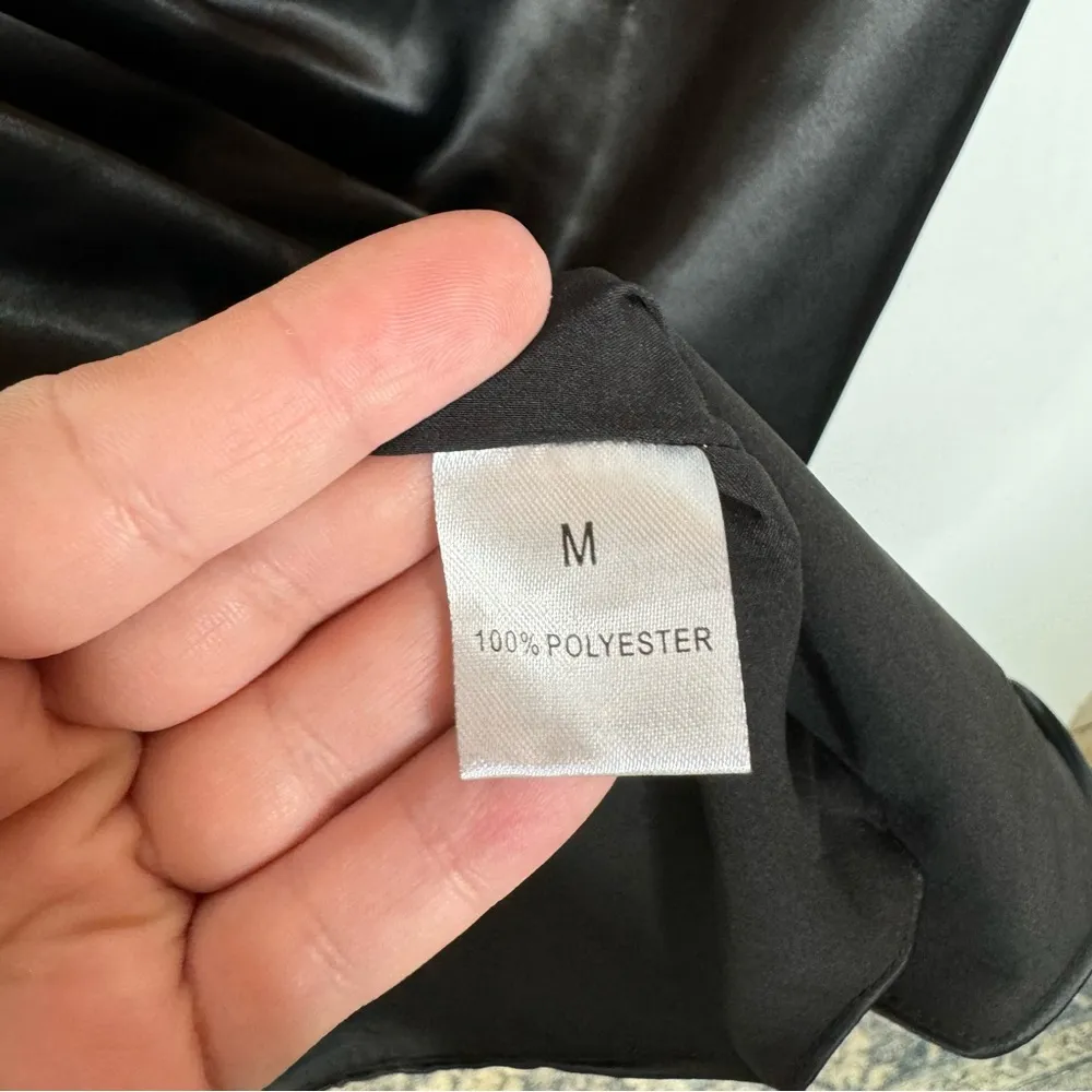 Leau NWT Halo Black Mini Dress Size Medium - Image 7