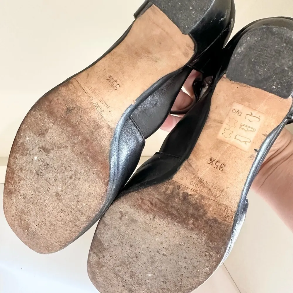 Taryn Rose  Black T-Strap Heels size 5 - Image 5