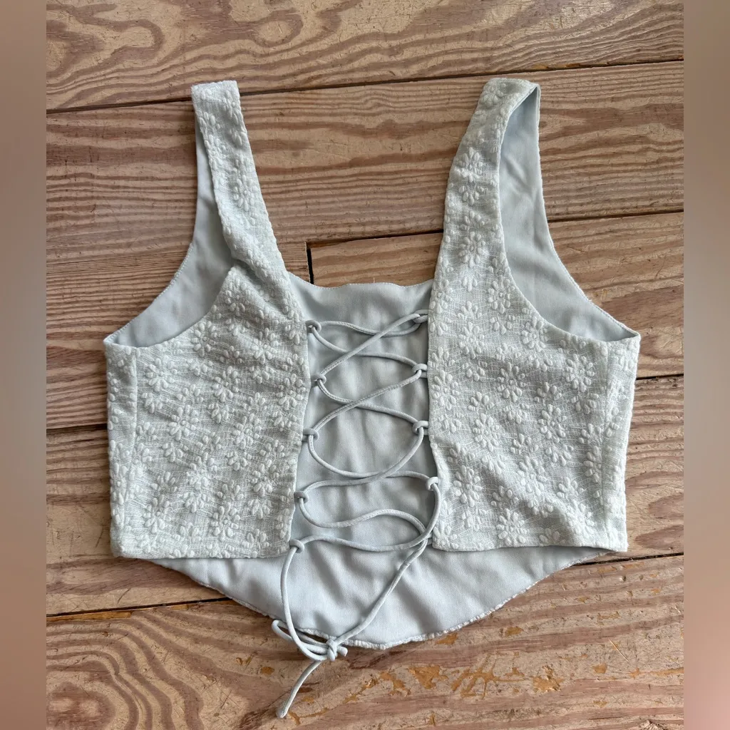 Pretty Garbage top size L Blue Size L - Image 3