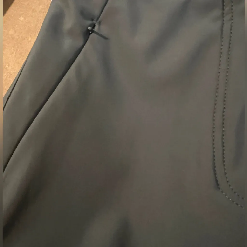 Zara SKI COLLECTION WATER WIND RESISTANT BLACK SKINNY SNOW SNOWBOARDING PANTS - Image 7