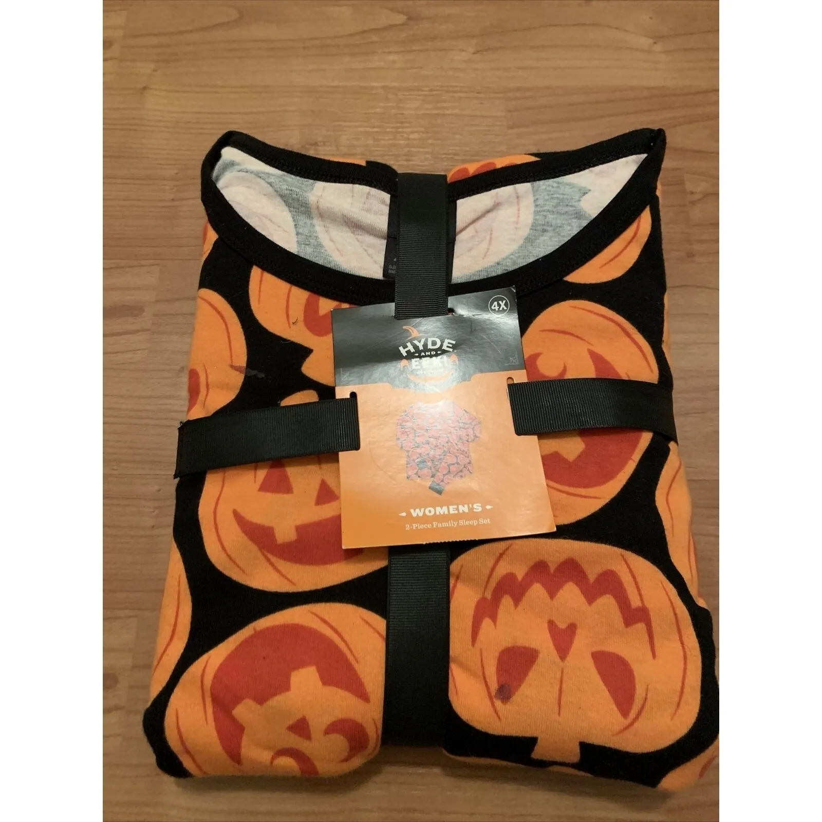 2pcs HYDE And EEK Women's Pajama Set Halloween Pumpkins Size 4X - Image 12
