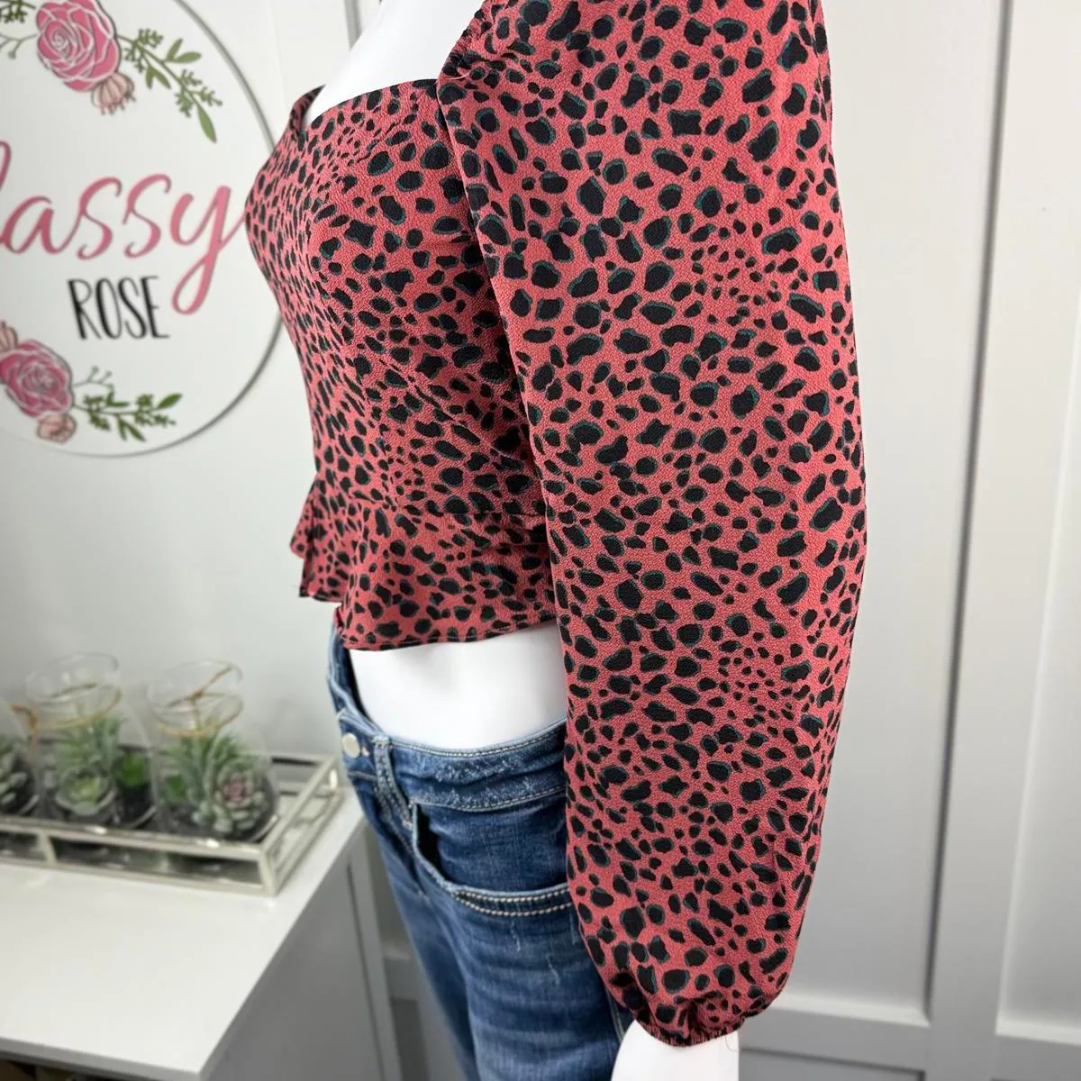 Cute Girls/Womens Top Size S Black - Image 3