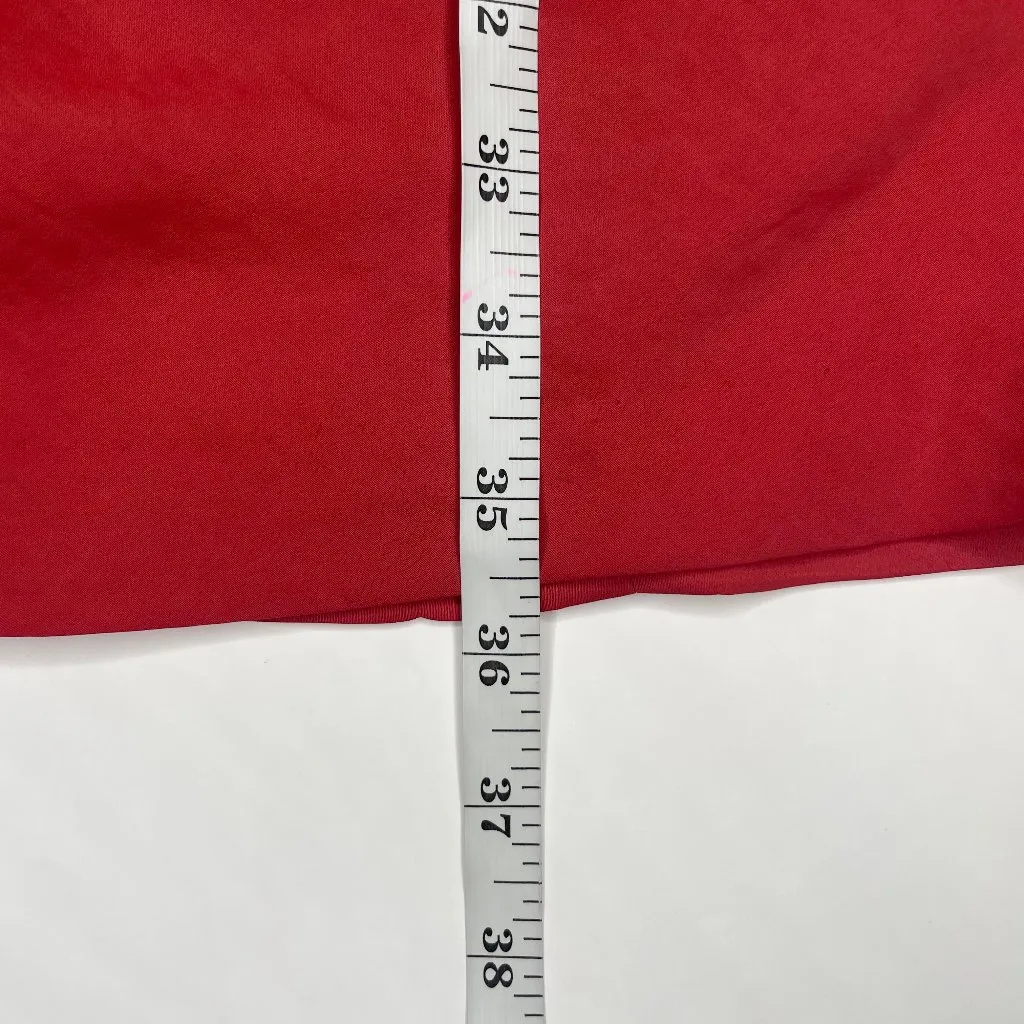 Women's Orange Sheath Midi Dress Sz 6 Career Sophisticated - Image 8