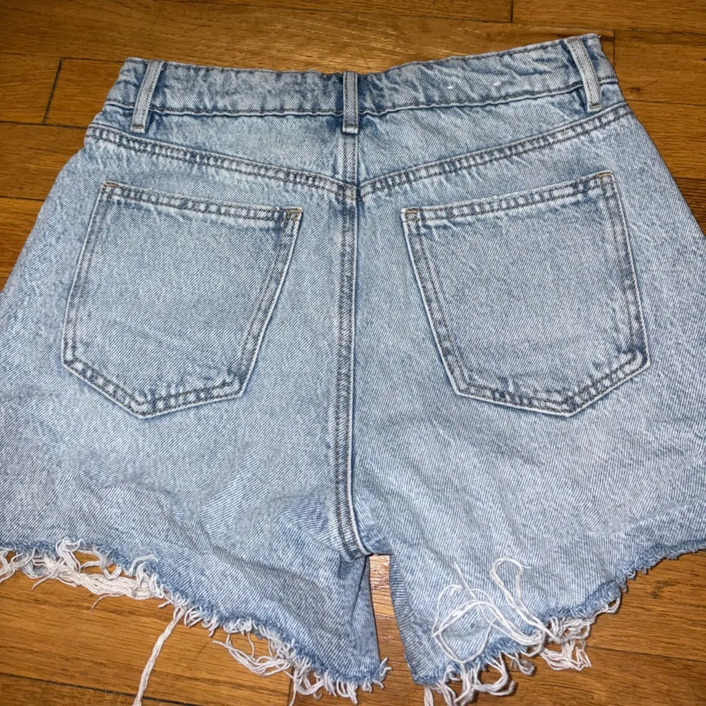 Garage high-waisted denim shorts - Image 4