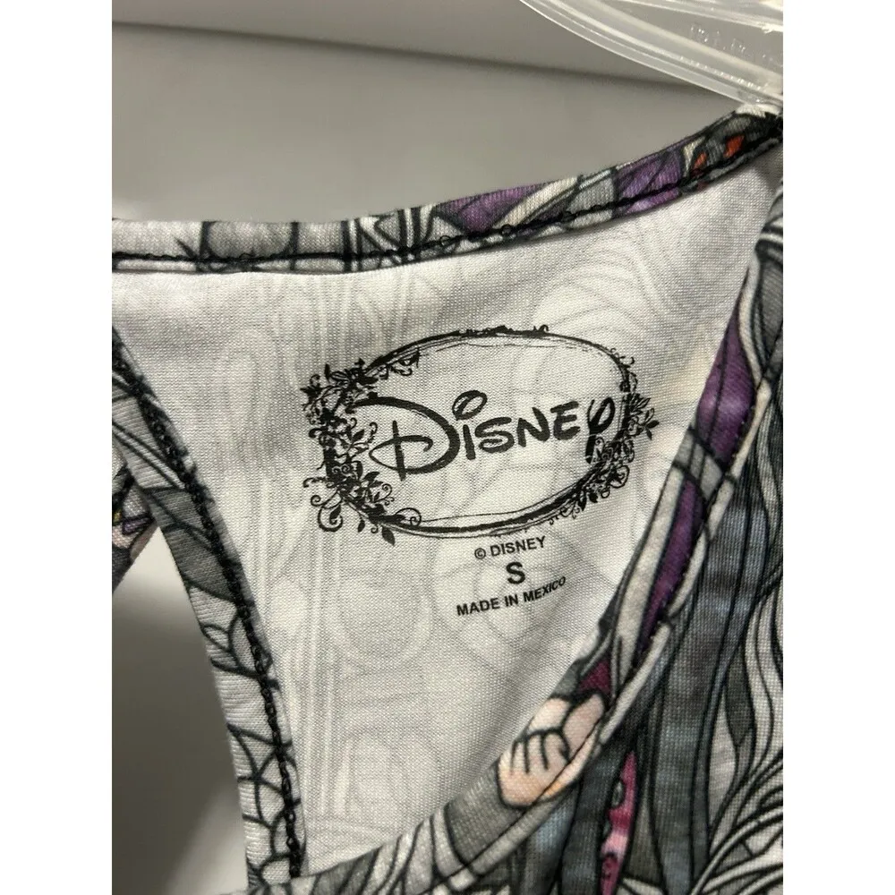 Disney Womens Villians Maleficent Ursula Evil Queen Stained Glass Dress Small - Image 2