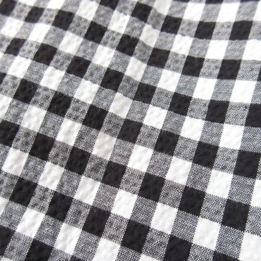 NWT Rag & Bone Ames Blazer in Black White Gingham Seersucker Jacket 6 $495 - Image 7