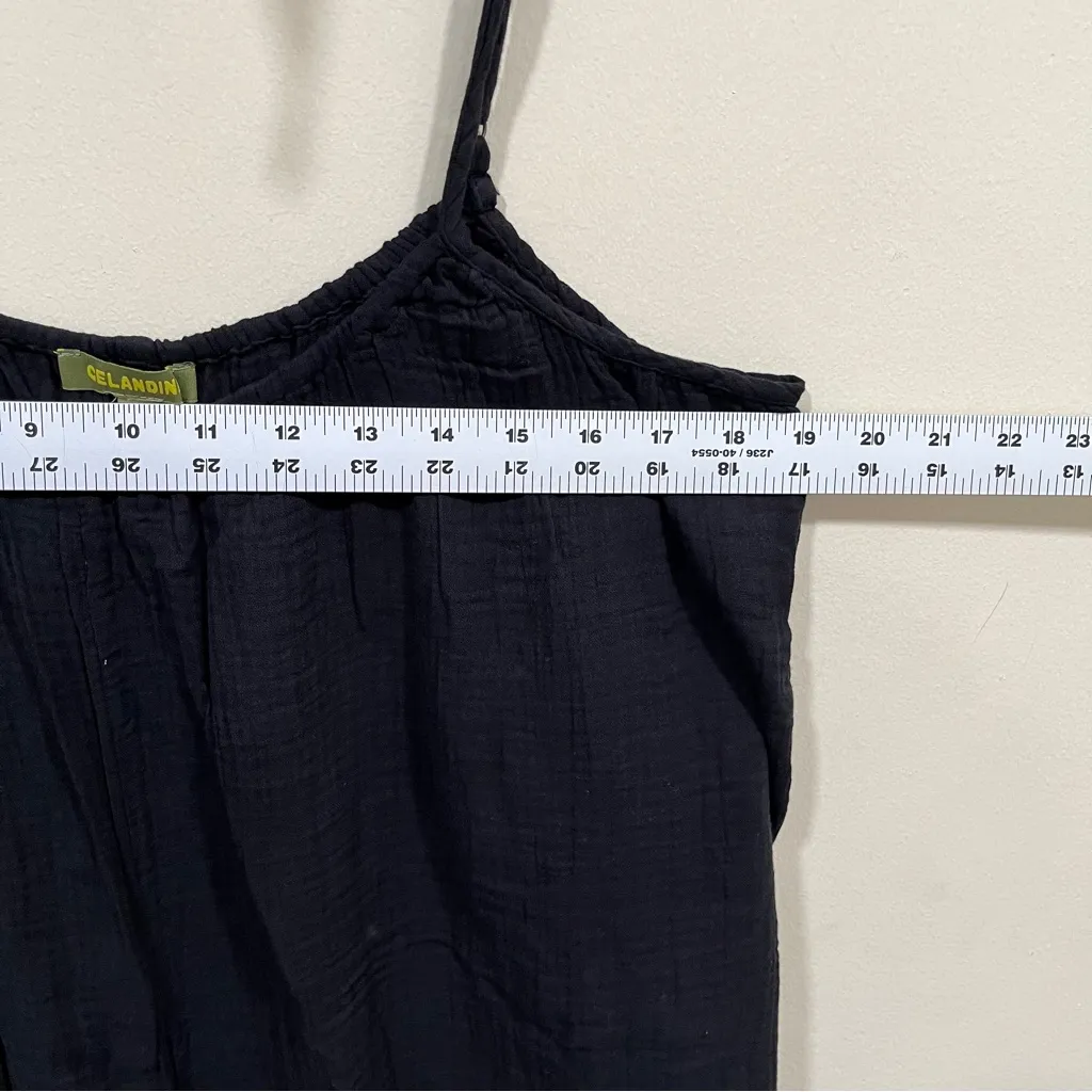 Celandine x Anthropologie x Two piece set bra strapless and pants black NWT M Size M - Image 9