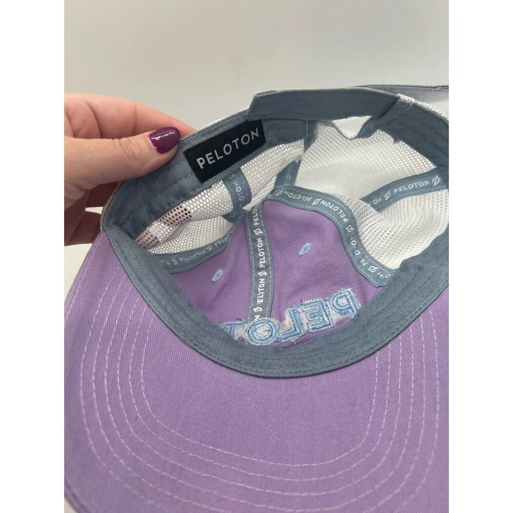 Peloton Hat Women's Distressed Biking Outdoor Ballcap - Image 3