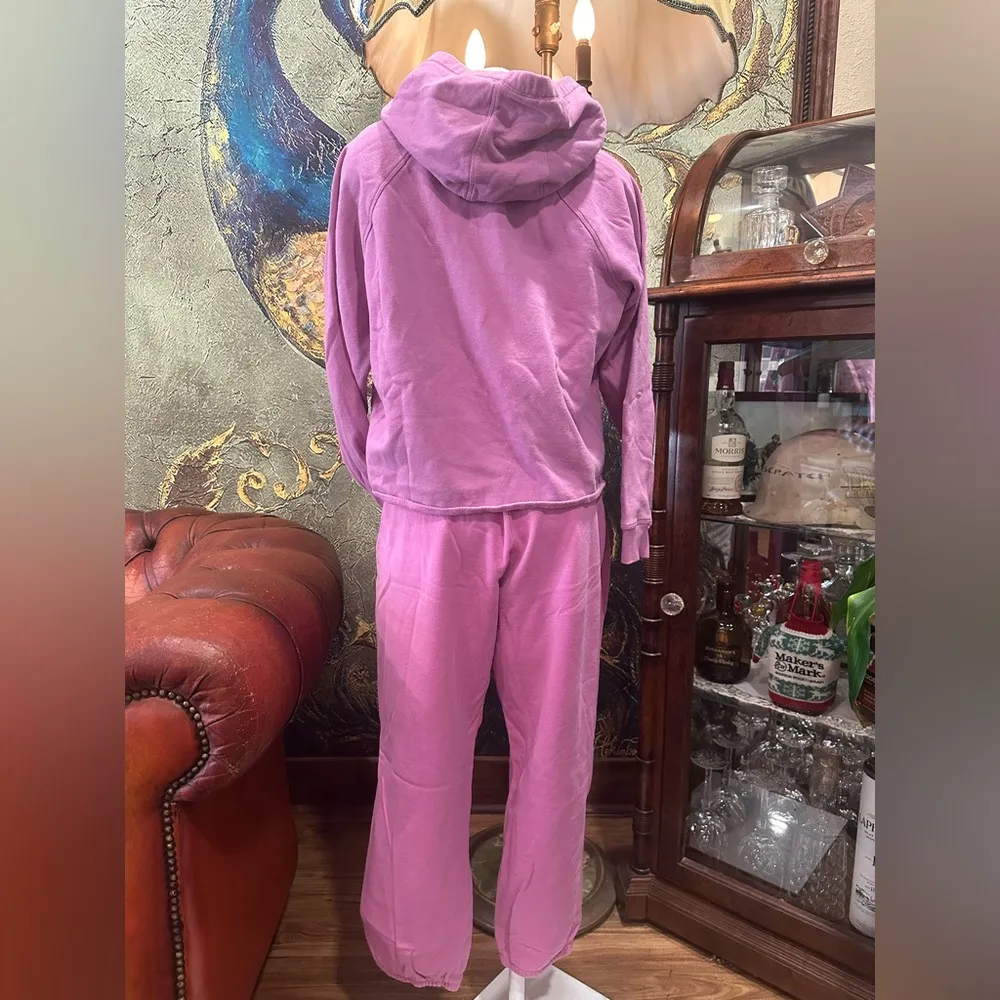 Calvin Klein Pink Women's Hoodie and Pants Set purple color - Image 3