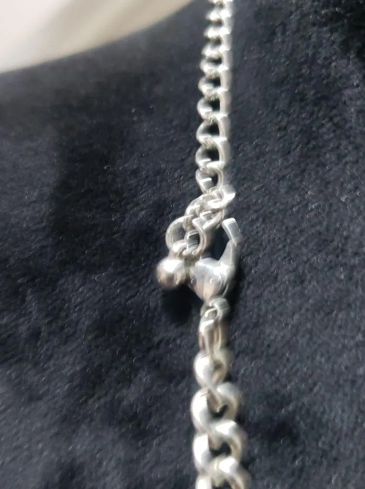 Ethnic Tribal Runway Multi Silver Metal Sticks Fringes Fancy Bib Chains Necklace - Image 6