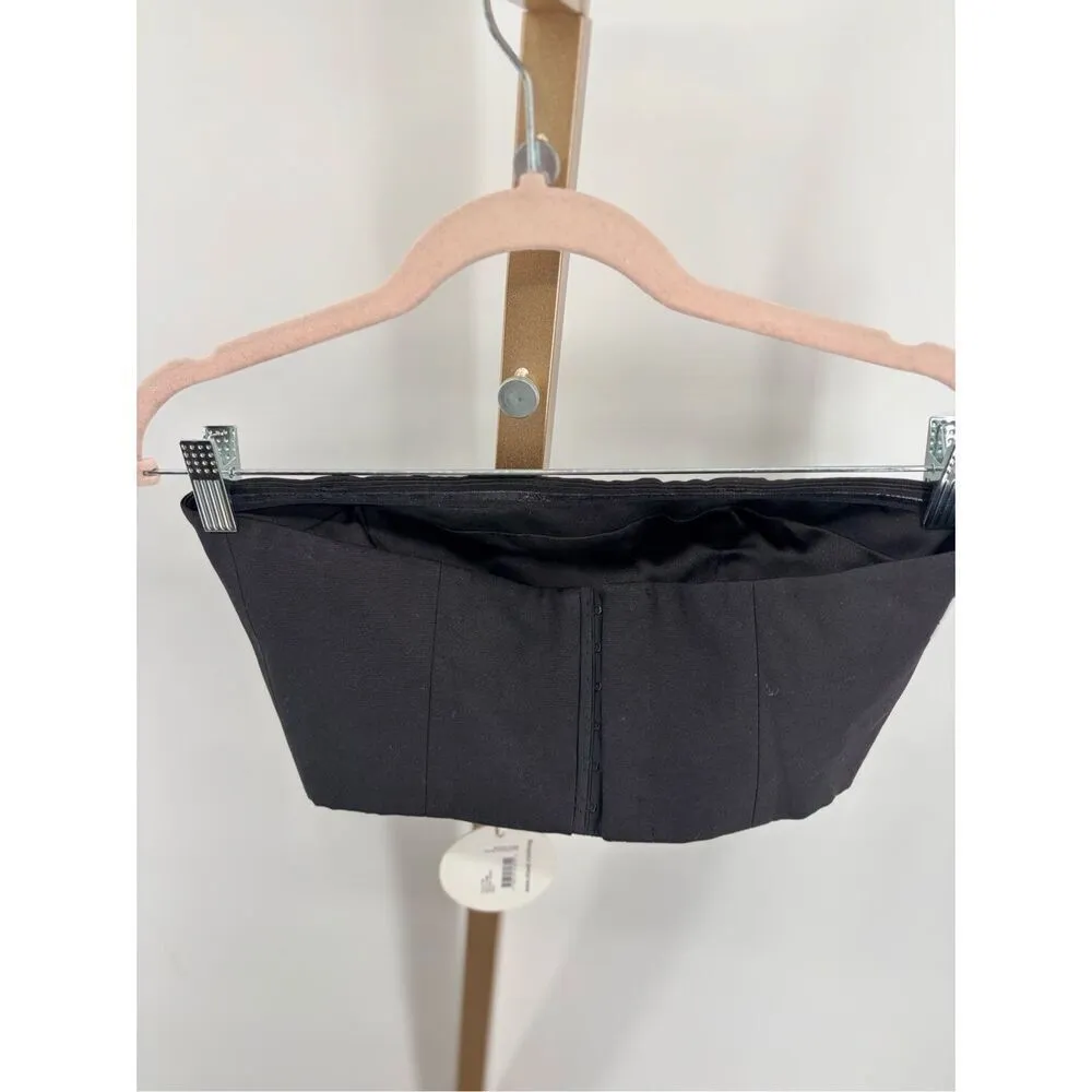 STAUD Nyla Black Strapless Top Size 2 NWT - Image 10