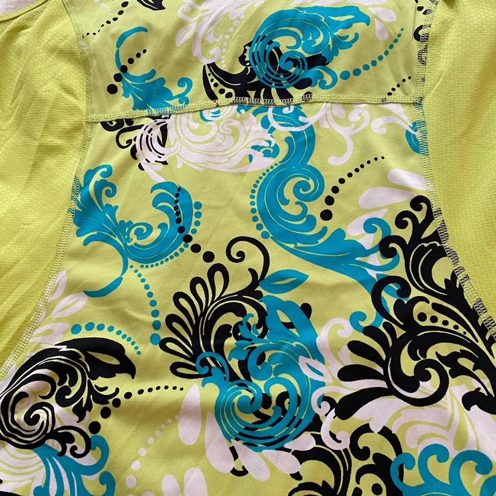 Tek Gear Lime Green Artisan Workout Tank XL - Image 3