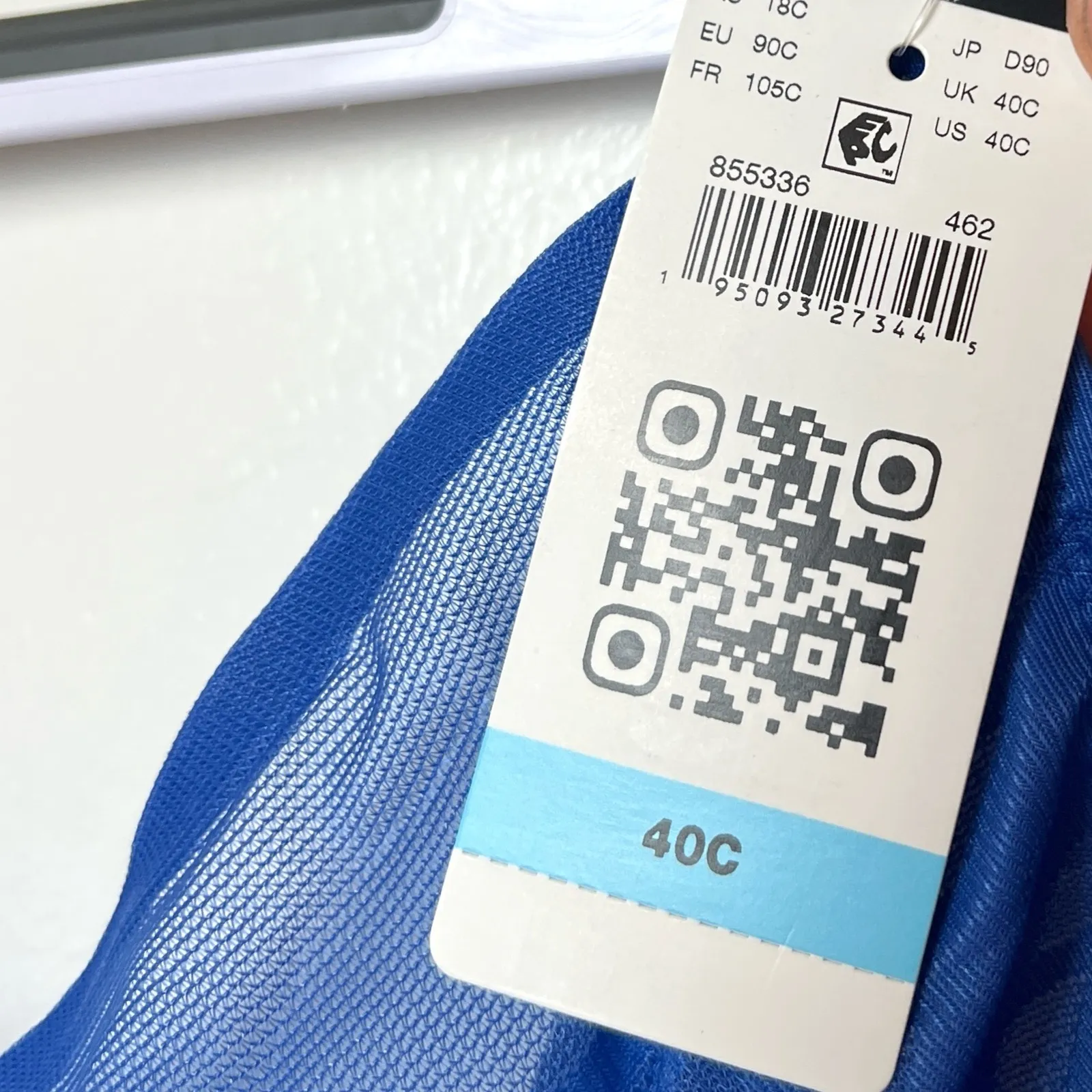 Wacoal 40C Elevated Allure Underwire Bra Lift Full Coverage‎ Dark Blue NWT - Image 4