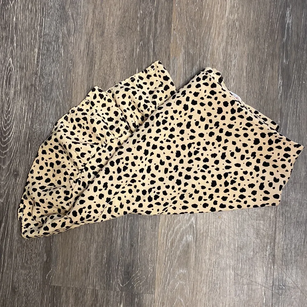 Lottie Moss Ruffle Cheetah Mini Skirt Size M - Image 5
