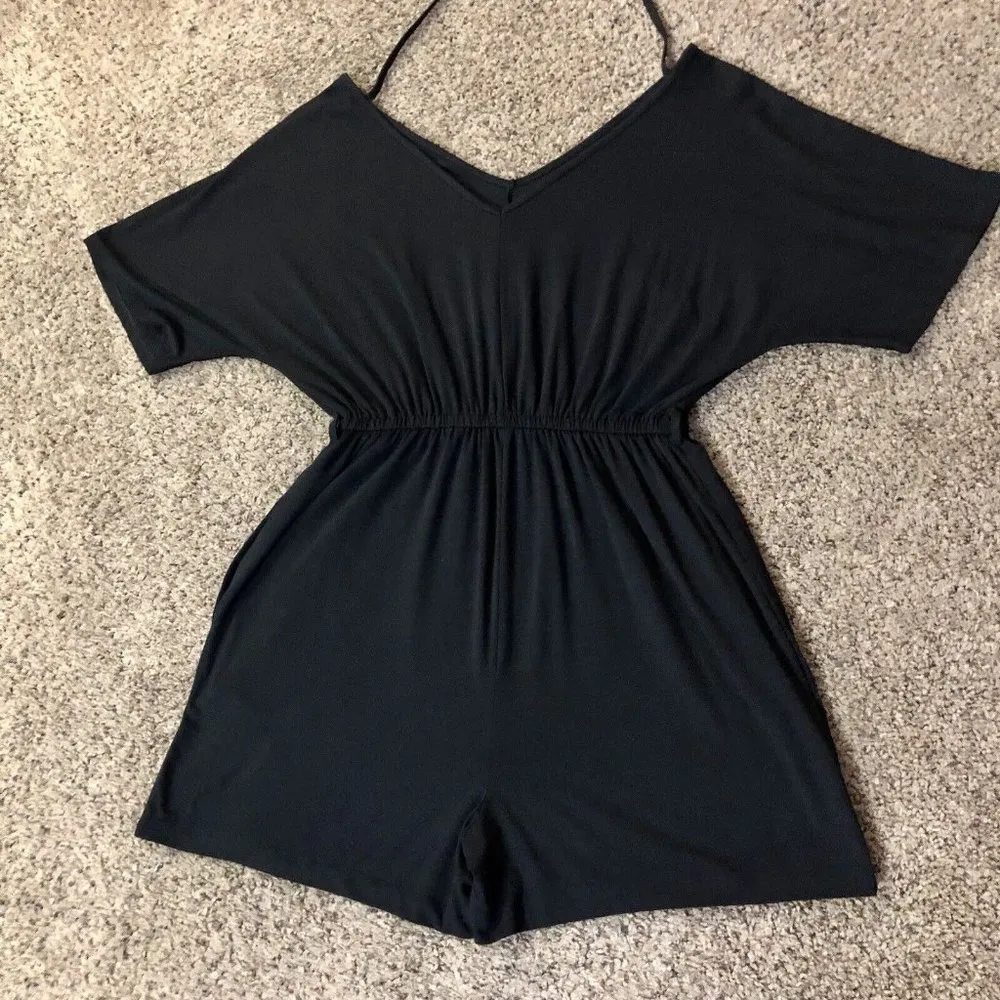 Talbots Romper Womens S Used Shorts Black - Image 14