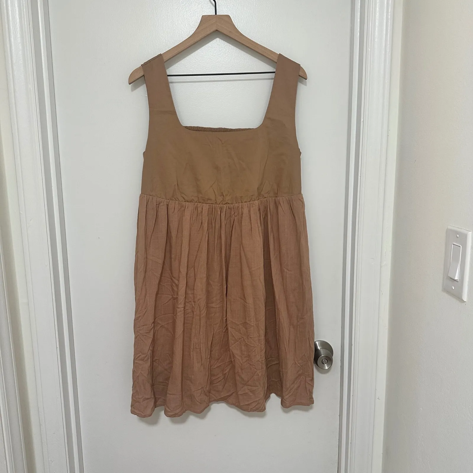 AND NOW THIS | Women's Tan Square - Image 2