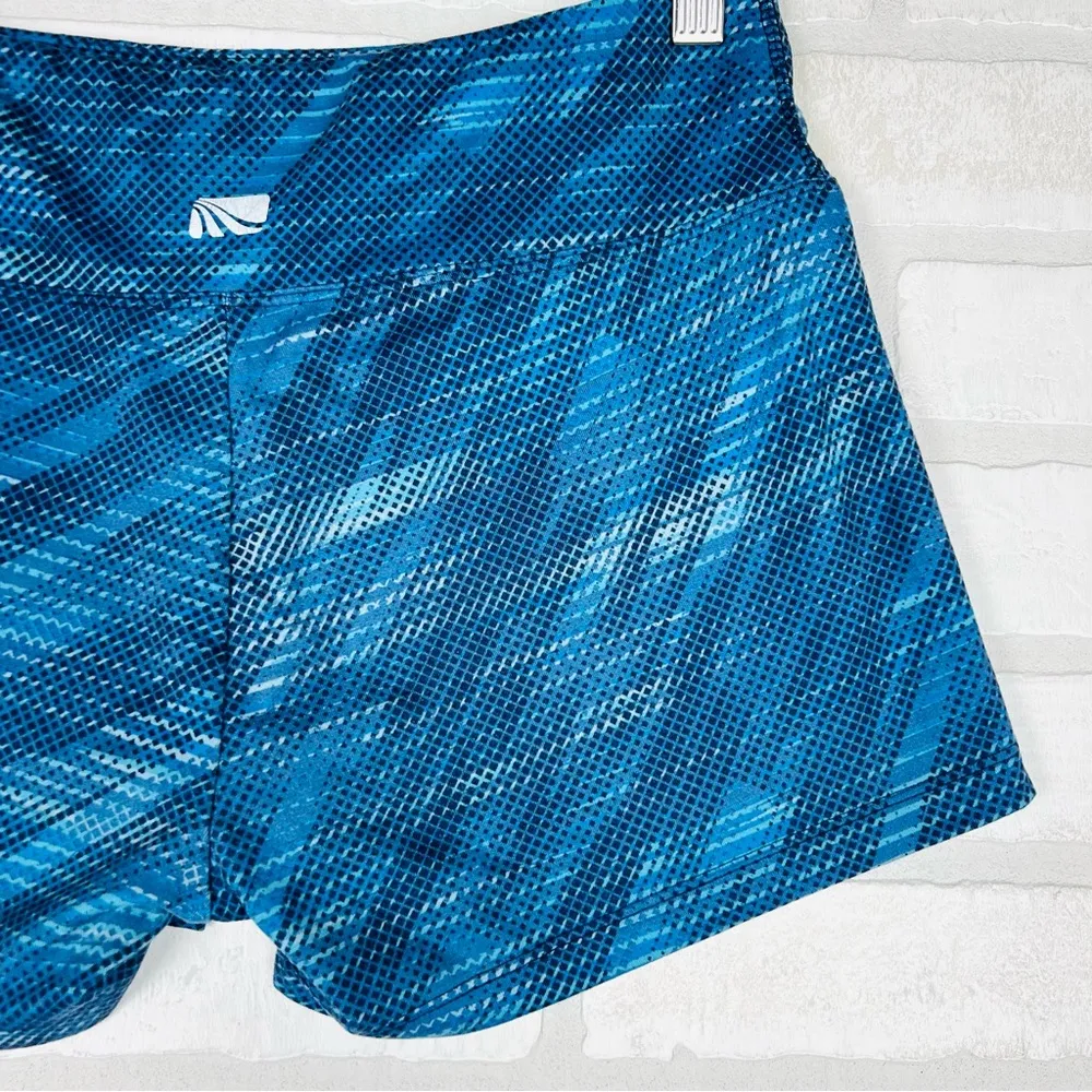 Athletic Shorts, Blue with Design, Buttery Soft, Size S/M Very‎ Comfortable! - Image 9