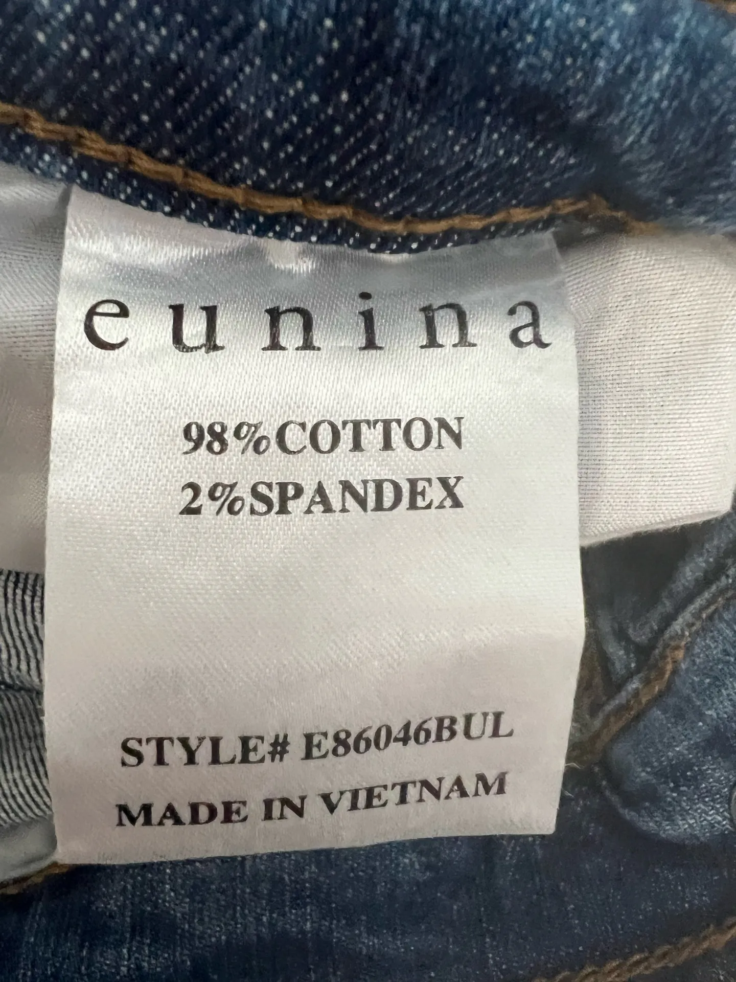 Eunina Sasha Mid Rise Skinny Cigarette Jeans - Image 7