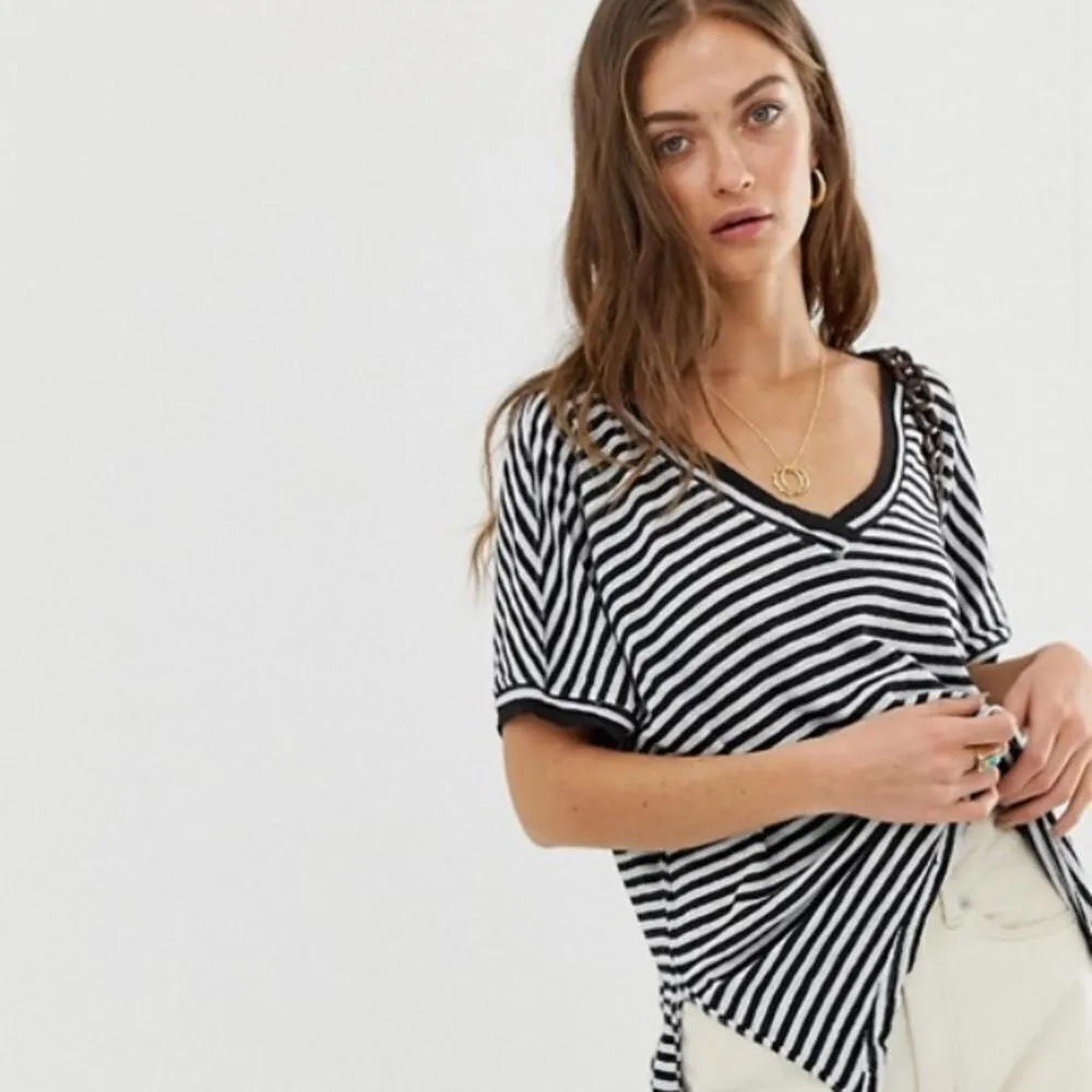 We the Free Take Me striped oversized shirt - Image 4
