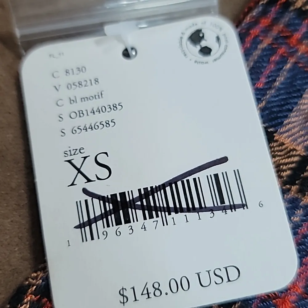 Free people Elai Plaid Shirtdress Size XS - Image 2