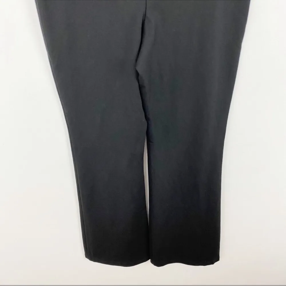 Black Pull On Tie Wide Leg Sweatpants size XL $59 OB1397764 - Image 7