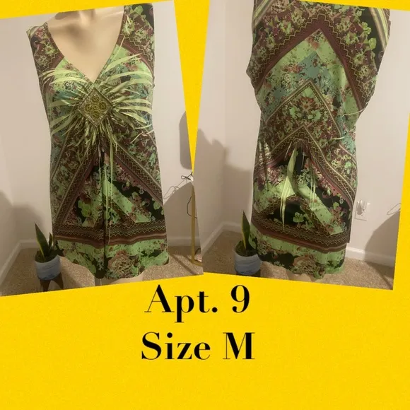 Apt. 9 Blouse Size M, Worn Once.🛍 - Image 2