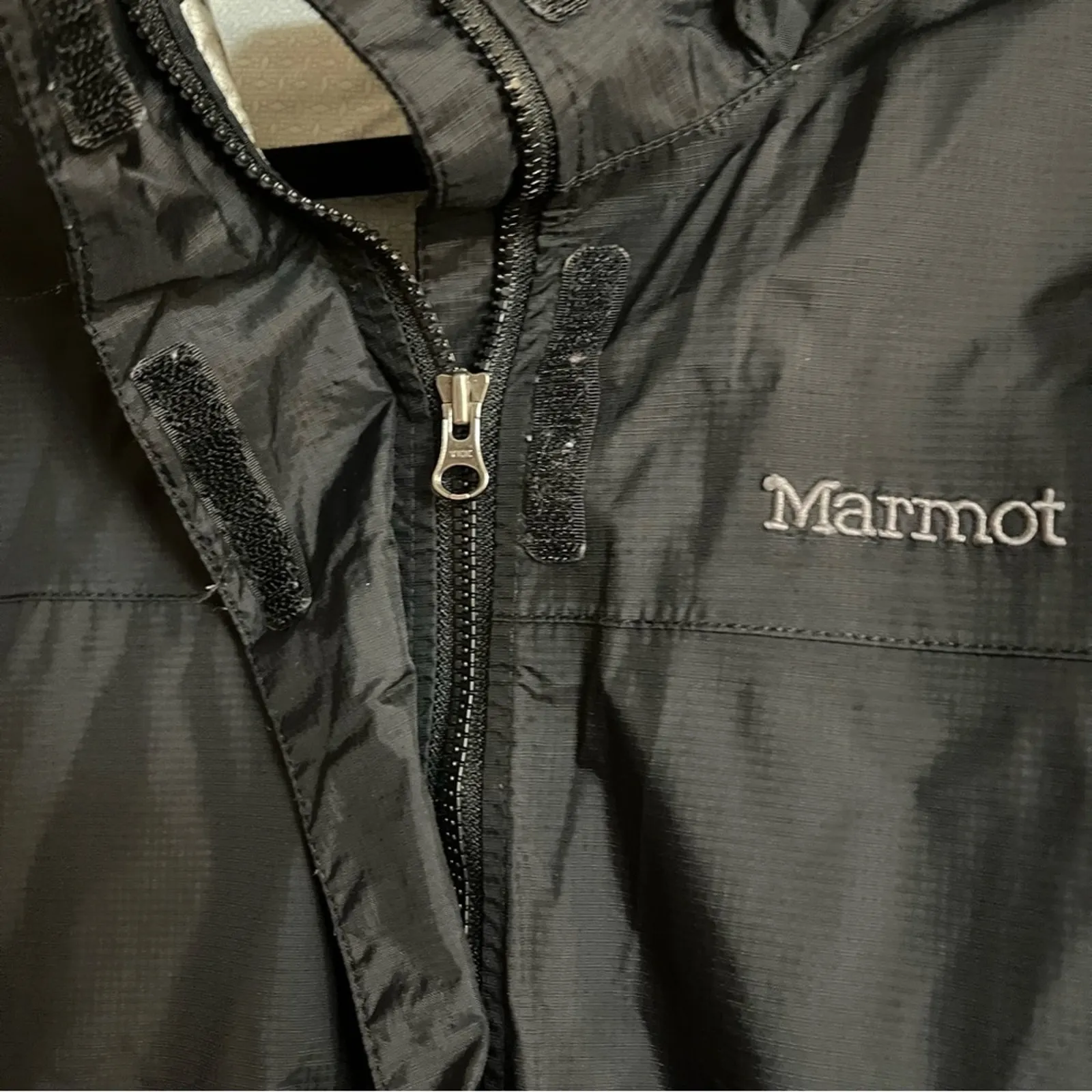 Marmot‎ Black Windbreaker Jacket Size Medium - Image 3